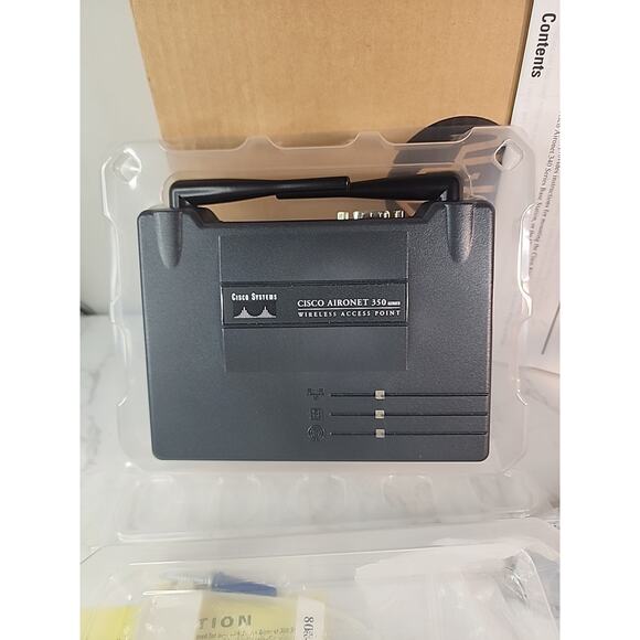 NEW Cisco Aironet 350 AIR-AP352E2C Wireless Access Point Open Box - Picture 4 of 6